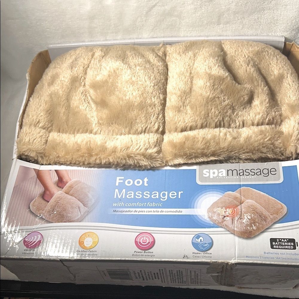 Tan Foot Massager